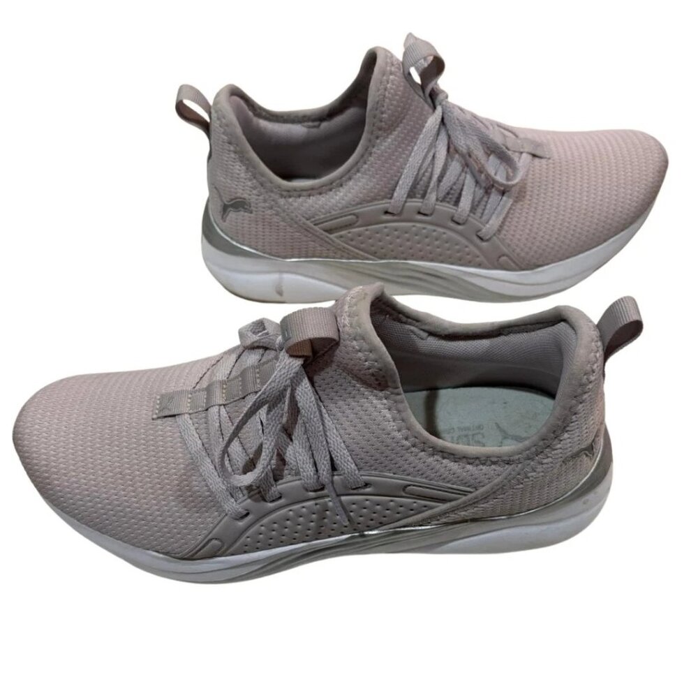 Puma Softride Women’s Running Shoes Gray Size 9.5 Comfort Athletic Sneakers